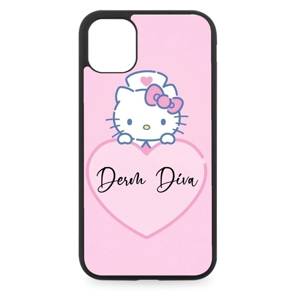 hello kitty nurse phone case